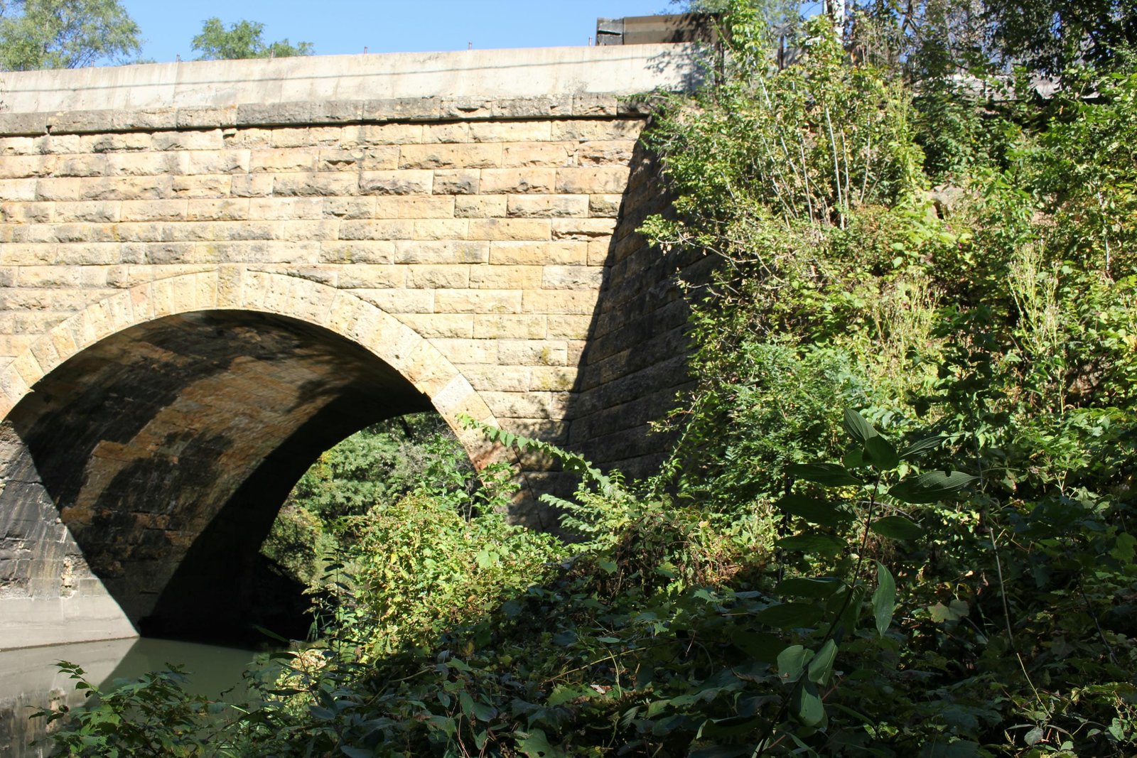 East abutment
